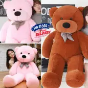 1.2m Soft Bear Toys Giant stuffed Plush Large Bears Teddy Big Kids ACB#