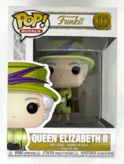 Funko Pop! Royals - Queen Elizabeth II in Green Dress Vinyl Figure #01