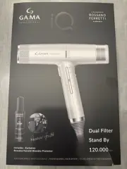 Gama IQ3 Perfetto Hair Dryer by Gama Professional - Grey NEW Unused