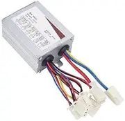 Vuzmode Brushed Controller 24V Electric Motor Engine Scooter Battery Connector Terminal 500W E-Bike Brush Motor Control Box E-Scooter Brushless Controller