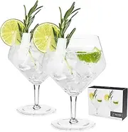 [Viski] Gin and Tonic Glasses Raye Gin and Tonic Glasses, Clear, 9418TBV
