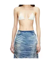 Diesel Halter Top S,XS,M white
