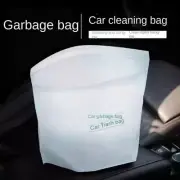 White 20PCS Multi-Functional Car Trash Bag Pastable Car Trash Can Garbage