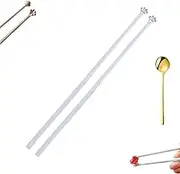 Cat Paw Chopsticks, paw Print Chopsticks, Reusable Lightweight Non-Slip Grip pawchopstick for Cat Lovers, Cute cat pawchopsticks for Adults and Kids (1Pair)