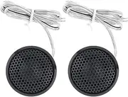Car Audio Component 2Pcs/Lot 120W HiFi Speakers Auto Radio Stereo Tweeters Speaker Loundspeaker Black Transparent Silk Stretch Film Car Speaker Tweeters