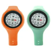 Watch Compass Wearable Wrist Compass Waterproof For Outdoor Damping