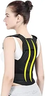 Corrector Back Brace for Women and Men Adjustable Straightener Fatigue from Neck Shoulder