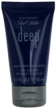 Cool Water Deep By Davidoff For Men Shower Gel 1.7oz New