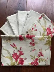 MODA Field Notes By Blackbird Designs Teal 3.5 Yard Total (5) 1/2 Yards/ 1 Yard