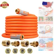 All-Weather 40ft Watering Hose - Durable, Kink-Resistant with Quick Connect Sets