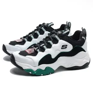 現貨 iShoes正品 Skechers DLites 3.0 男鞋 白 綠 復古 運動 老爹鞋 999878WGRN