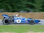 Cars 1970 tyrrell 001 formula one race racing f Desk Mat Stitched