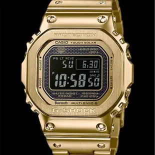 CASIO 卡西歐 G-SHOCK 全金屬 太陽能 藍芽 電波 防震電子錶 -GMW-B5000GD-9 [ 秀時堂 ]