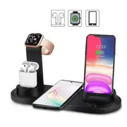 Wireless Fast Charger 4 in 1 - For iPhone Samsung AirPod Apple Watch