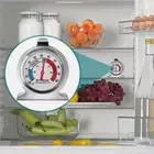 Stainless Steel Fridge Freezer Thermometer for Accurate Temperature Monitoring