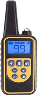 Training Collars - Electric Dog Training Collar Waterproof Rechargeable Remote Control Pet with LCD Display for All Size Bark-Stop Collars 40% Off (Remote Control US Plug)