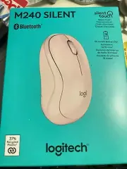 Logitech M240 Silent Cordless Long Range Bluetooth Mouse Rose Pink