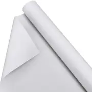 24 Inch x 20 Feet Double Primed Cotton Canvas White Canvas Roll for Oil and A...