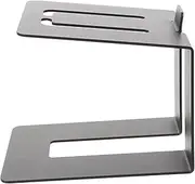 Speaker Stand Speakers Adjustable Speaker Mount Stands Desktop Computer Standing Sound Brackets Speaker Support Speaker Desk Stand Speaker Storage Rack Monitor Stand Black Metal