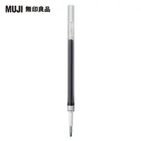 在飛比找momo購物網優惠-【MUJI 無印良品】自由換芯膠墨筆芯/黑0.38mm