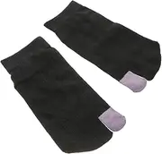 [WRITWAA] 1 Pair Tabi Socks Toe Topper Slippers Short Toe Sock Big Toe Socks Ankle Sock Athletic Bed Socks Warm Socks Slipper for Men Home Sock Cotton Women's Thermal Socks Thin Section