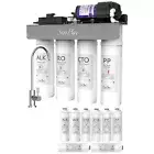 SimPure WP2-400G UV Alkaline pH+ Reverse Osmosis Water Filter System + 8 Filters