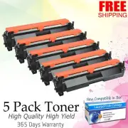 5PK CF294A 94A Black Toner For HP LaserJet Pro M118dw MFP M148fdw M149fdw M148dw