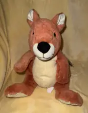 Kohls Cares The World Of Eric Carle 11" Orange Kangaroo Plush Toy Stuffed Animal