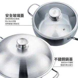 【CHEF 掌廚】316不鏽鋼 七層複合金湯鍋18cm(單柄泡麵鍋 電磁爐適用)