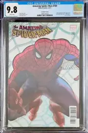 Amazing Spider-Man #789 CGC 9.8 (2017) - Lenticular Cover, Rockomic cover homage