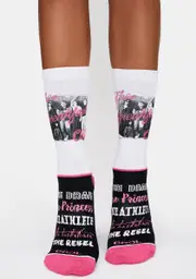 [Cool Socks] Breakfast Club Crew Socks