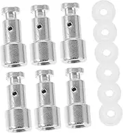 Vaguelly 6Sets Pressure Cooker Float Valve Parts Accessories for Electric Pressure Cookers Essential Replacement for Sealing Maintaining Inner Pressure