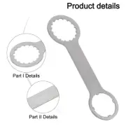 Reliable Silver Steel Wrench for For bafang BBS01 BBS02 Motor Installation