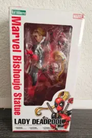 Marvel Bishoujo Statue Lady Deadpool Kotobukiya 10in Figure Comics