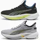 Puma 慢跑鞋 男鞋 緩衝 襪套 Conduct Pro 黑綠/灰【運動世界】37943801/37943802