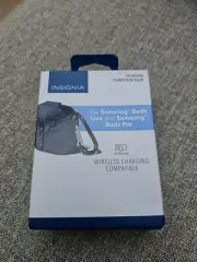 Insignia Silicone Carrying Case for Samsung Buds Live and Buds Pro. BLUE