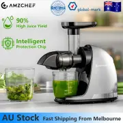 AMZCHEF Electric Cold Press Juicer Masticating Slow Juicer Celery Extractor AU