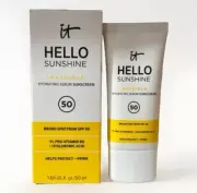IT Cosmetics Hello Sunshine Invisible Face Serum Sunscreen SPF 50 1.69 fl. oz.