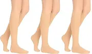 [BOTRFMUNY] 3 Pairs Compression Socks for Women & Men Best for Running Athletic Hiking Cycling - 15-20 mmHg