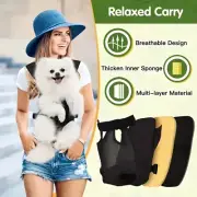 Pet Dog Backpack Carrier Tote Cat Travel Bag Breathable Portable Medium 7.7lbs