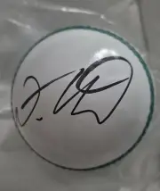 Cricket Australia NATHAN LYON Signed Cricket Ball Genuine GOAT 500 Wickets..