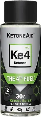 Ketoneaid KE4 World'S Strongest Ketone Ester Drink, 30G Exogenous D BHB. Not ...