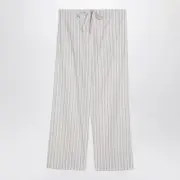[The Row] Hypnosta Trousers In White With Stripes 2 US White