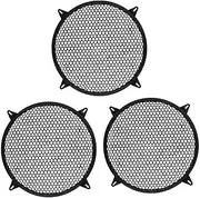 3X Subwoofer Grid Car Speaker Amplifier Grill Cover Mesh - 10 Inch