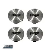 4 x Niche Billet Wheel Center Cap Gloss Brushed Dark Tint 1005-24-05LRDT