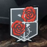 Poison Rose Attack on Titan - The Garrison Regiment Badge ARMY PVC Patch