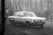Gunnar Blomqvist Ingelove Blomqvist Opel Ascona 1972 Rally Car Old Photo