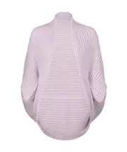 plissé-effect cardigan 2 LIGHT WISTERIA PURPLE