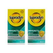 2 X SUPRADYN IMMUNITY BOOST EFFERVESCENT 30 TABLETS - FREE SHIPPING