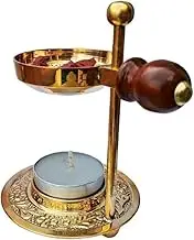 BishtHub Incense Resin Burner Dhoop Dhuni Sambrani for Home & Temple Prayer (LOBAN_01)